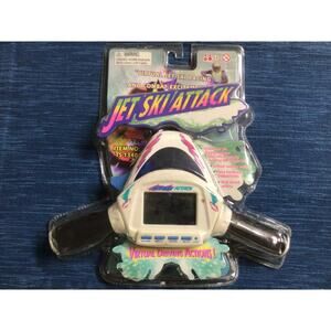 NOS Sealed Vintage Jet Ski Attack Handheld Electronic Game TS-1340 801A